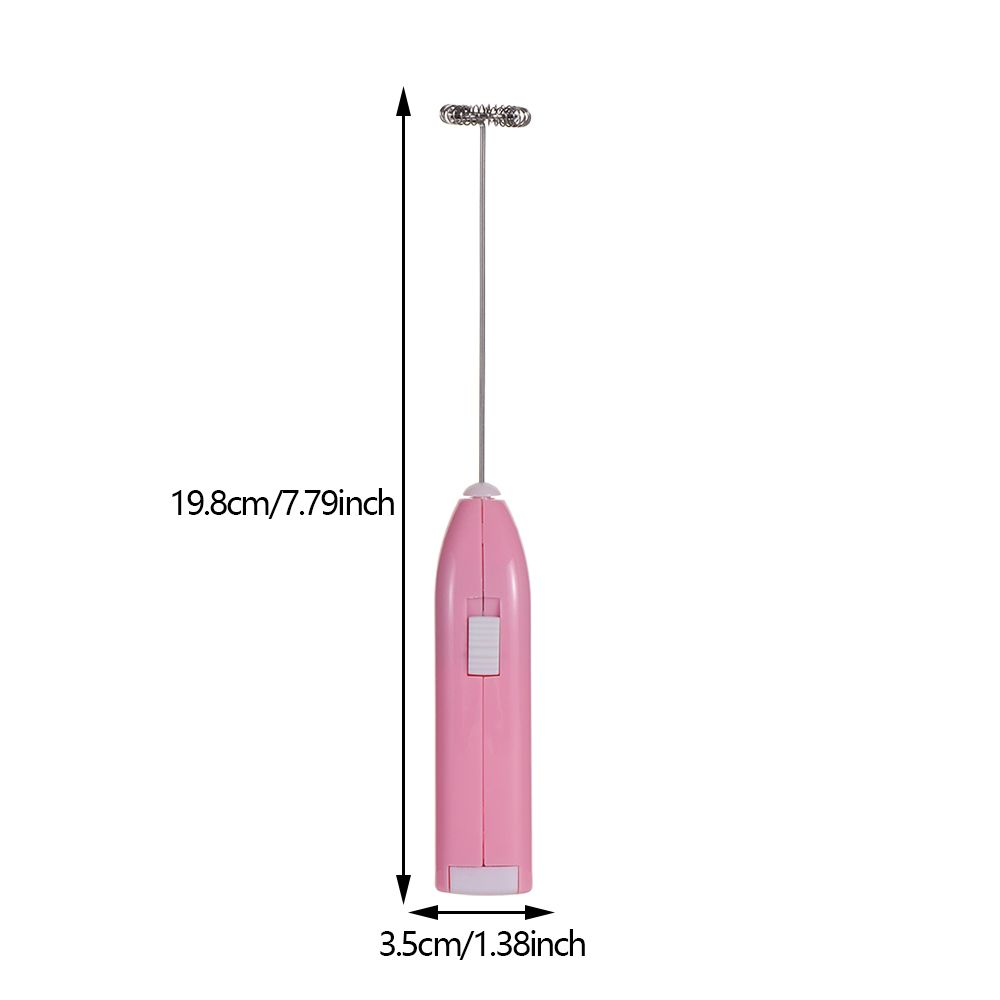 Home Kitchen Stainless Steel Foamer Egg Beater Electric Milk Frother Coffee Stirrer Cake Blender