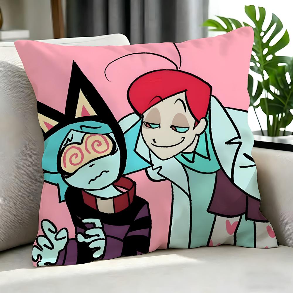 anime Anime PPSYCHO CCUTIESS Cushion Cover Cushion Cover Set Pcs x x x Pillowcase Decorative Sofa Home Decor
