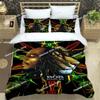Bob Marley Lion Maple Leaf Bedding Sets Exquisite Bed Supplies Set Duvet Cover Comforter Set Bedding Set Luxury Birthday Gift