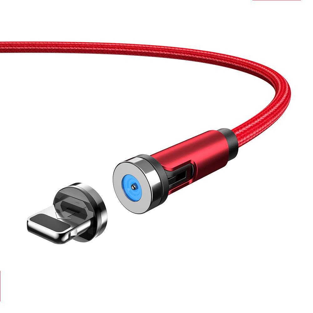 540° Rotating Magnetic Fast Charging Cable for Apple and Type-C Devices