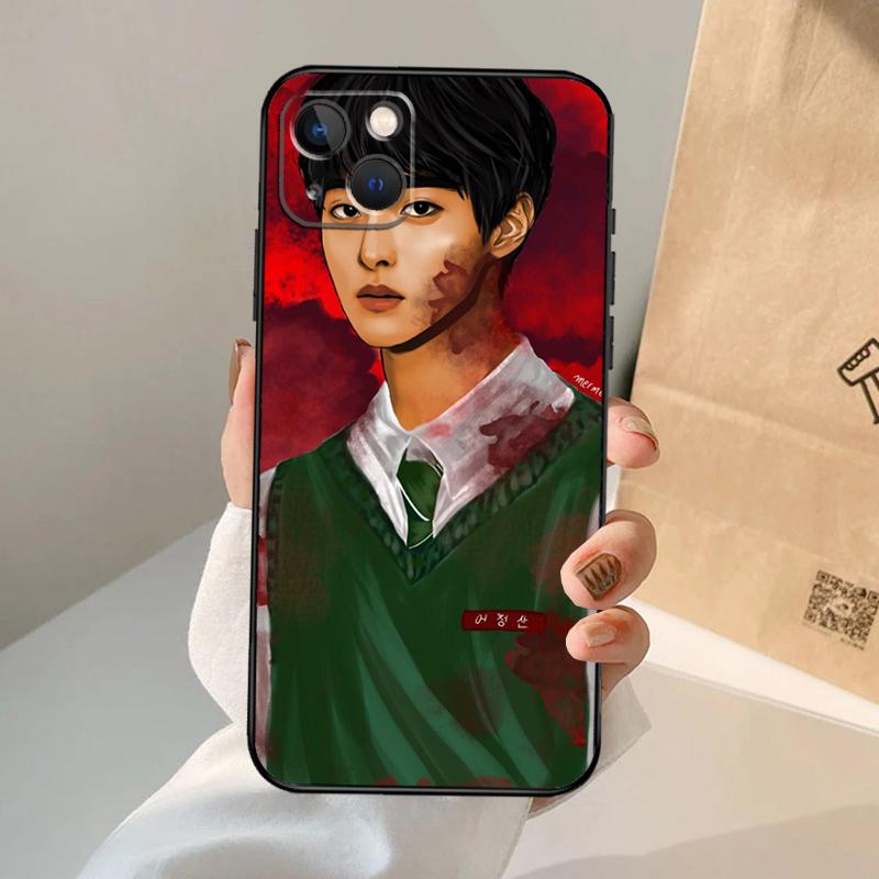 All of us are dead Hot Phone Case For iPhone 16 15 14 11 12 13 Pro Max Mini Plus X XS Max XR Cover Coque