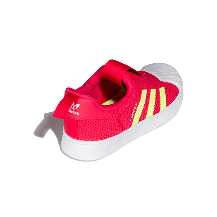 adidas Scarpe Basse Originals Superstar 360 I per Bambini Piccoli Rosse Gialle Bianche Neonato e Bambini Piccoli CG6582