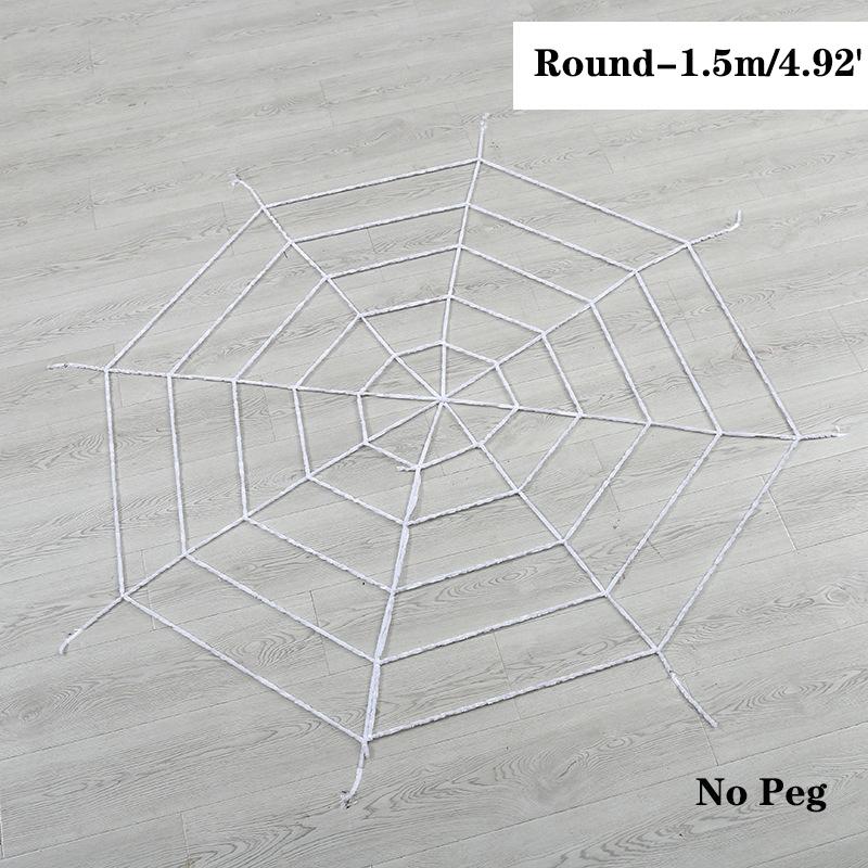 Horrible Halloween Spider Web Giant Stretchy Cobweb Party Stretchable Decoration