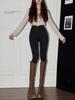 Women's High-Waisted Skinny Jeans - Stretch Slimming Pencil Pants for Spring and Autumn