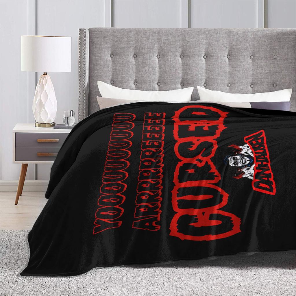 Danhausen Wrestler Blanket Fleece Printed  Breathable Lightweight Thin Throw Blankets for Sofa Travel Quilt