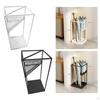 Portaombrelli Quadrato Moderno con Vaschetta Raccogligocce, Ideale per Porta, Ufficio, Portico, Corridoio e Ingresso.