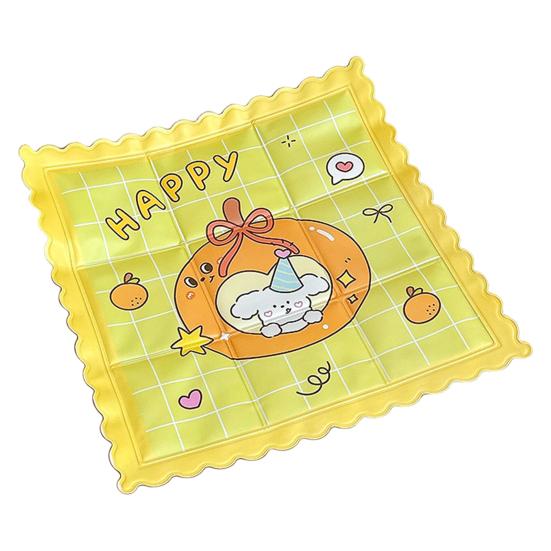

Cartoon Animal Ice Cooling Mat Summer Waterproof PVC Gel Seat Cushion Foldable Portable Travel Car Home Office Chair Seating Pad