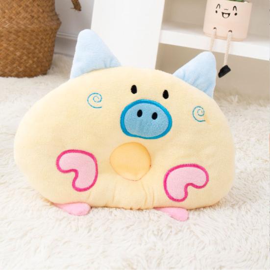 Cartoon Pet Sleeping Pillow, Soft Neck Support Cushion for Small Dogs Cats, Crinkle Sound Toy for Anxiety Relief