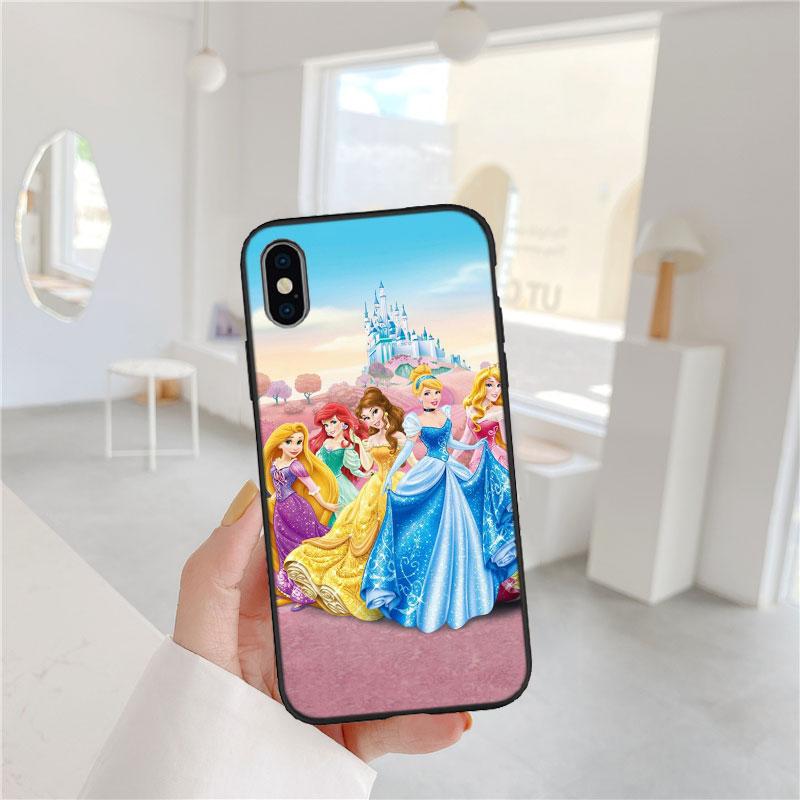 CJ42 Disney Princess Phone Case for Samsung Galaxy M06 M15 M16 M35 M55 M56 A36 A42 A50 A50S A51 A52 A32 A33 A05 A05S A06 A16 A20