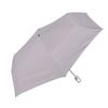 Miyajima Lightweight Folding with Purple 18990 Umbrella, 55cm, All-Weather, Carabiner, (Black Coating) (Aluminum Ribs) No.