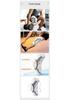 Drehbare Schnalle Silikon-Knieschoner für Outdoor-Sport & Fitness