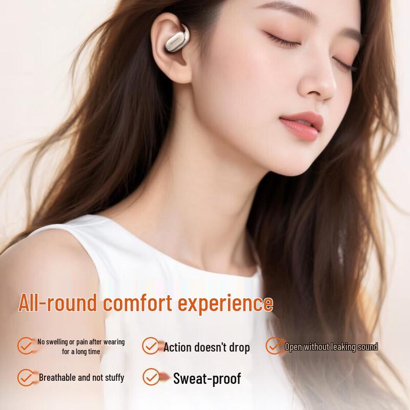 Newmine LY12 Open-Ear Bluetooth Sport Ear Clip Headphones