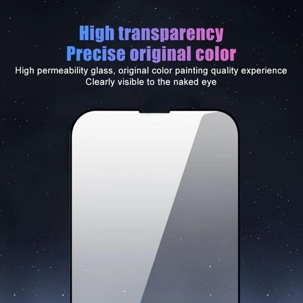 3Pcs Full Cover Tempered Glass For iPhone 17 16 14 15 Pro Max 13 12 Mini Screen Protector For iPhone 16e 15 14 Plus 13 12 11 Pro