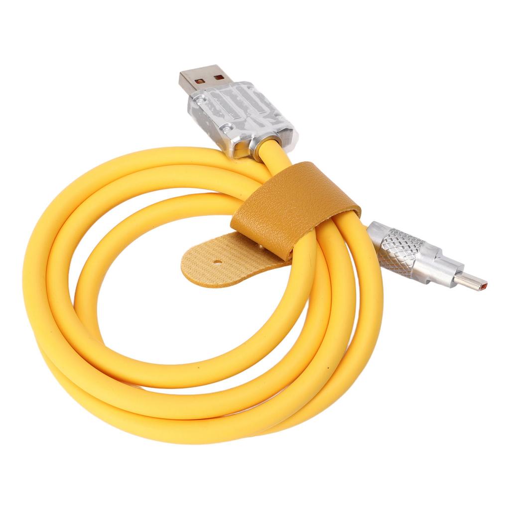 USB C Charging Cord 66W Fast Charging Liquid Silicone Thickened Type C Charging Cable for Phone Power Bank Camera 4.76ft