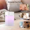 Small Plant Humidifier Bedroom Cold Mist Humidifier Office Car Desktop Mini Personal Humidifier Travel Portable Humidifier White