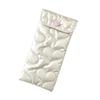 Portable Drawstring Eyeglass Storage Bag Down Cotton Eyeglass Case Mobile Phone Storage Bag Perfect For Daily Travel