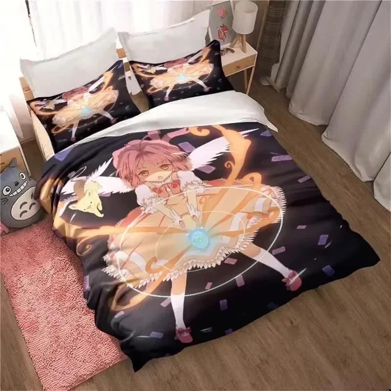 Comforter 3D Print Anime Cardcaptor Sakura Bedding Set Bedroom Soft Modern S Comefortable And