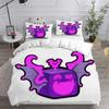 Fashion Game Blox Fruits Bedding Sets Bed Cover Comforter Duvet Cover Pillow Case 2-3 Pieces Sets Kids Adult Bedroom Decoration