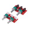 1Pc Dual Channel Stereo Passive Audio Mixing Board Signal Mixer 2-Way Input 1-Way Mixed Output