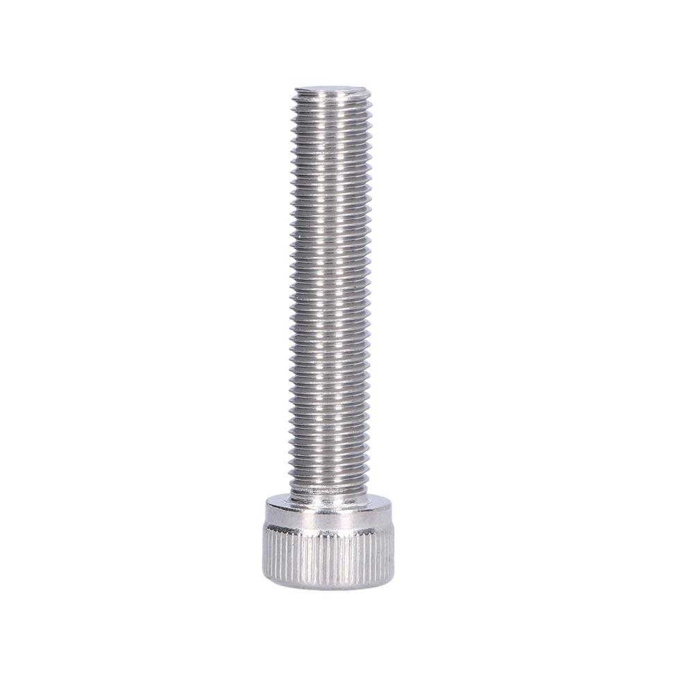 4PCS Fine Pitch 1.25mm Socket Cap Screw Bright Finish Allen Head Bolt For DIY Jobs