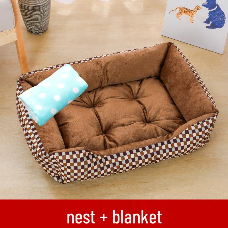 Winter Warm Pet Bed: All-Season Dog & Cat Nest Mat