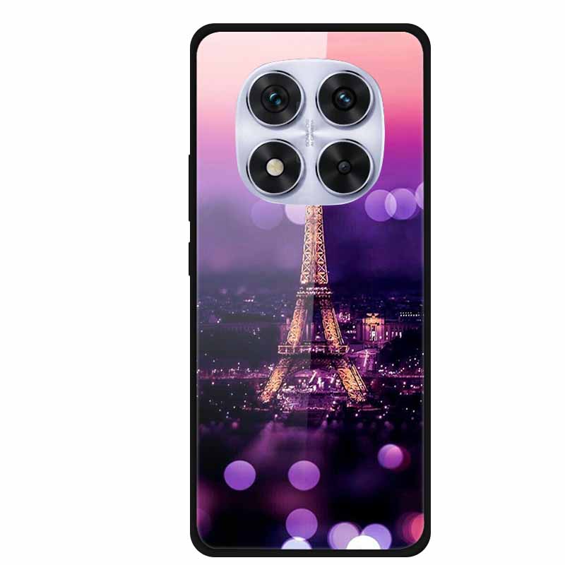 Hard Back Cover For Xiaomi Redmi Note 14 Pro 5G Case Soft Bumper Tempered Glass Case For Redmi Note 14 Pro 4G Case Note14 Pro