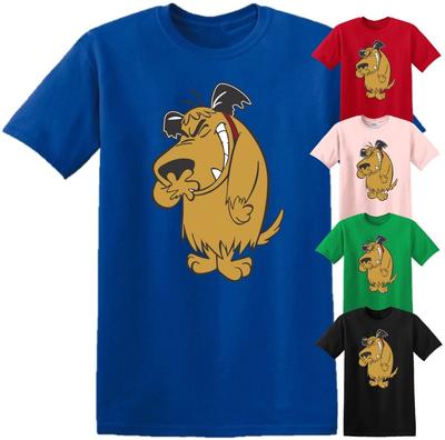 Muttley Dog T-Shirt Vintage Retro TV Series Muttley Funny Cartoons T Shirt Top