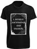 Beetlejuice I Myself Am Strange And Unusual T-SHIRT Vintage Movie Quote GIFT TEE