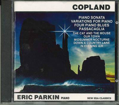 CD ERIC PARKIN - COPLAND SONGCD906 Europe Classical Used