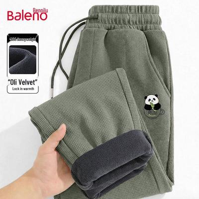 Baleno Men's Fleece Lined Casual Drawstring Pants