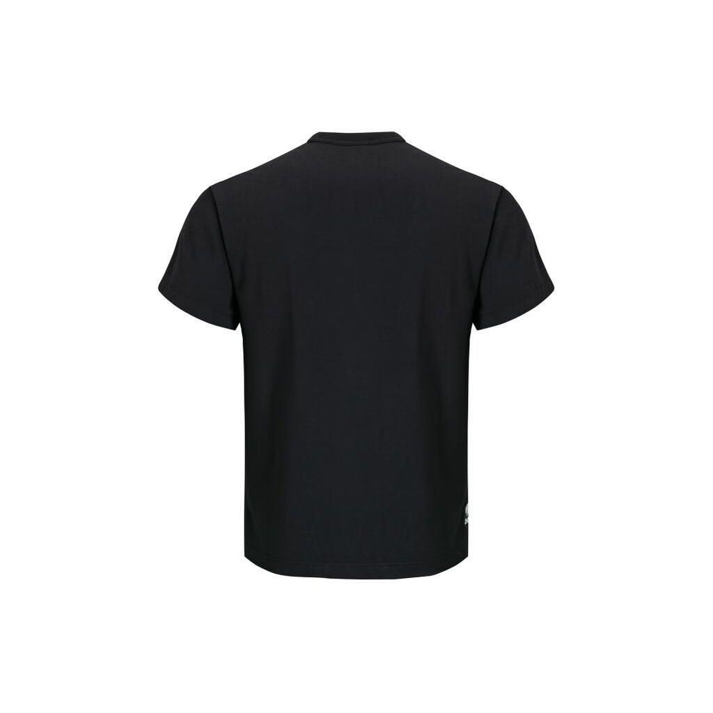 Under Armour Urban Outdoor Pocket Solid Color Crew Neck Short Sleeve T-Shirt Unisex Tops Black 1387986-001