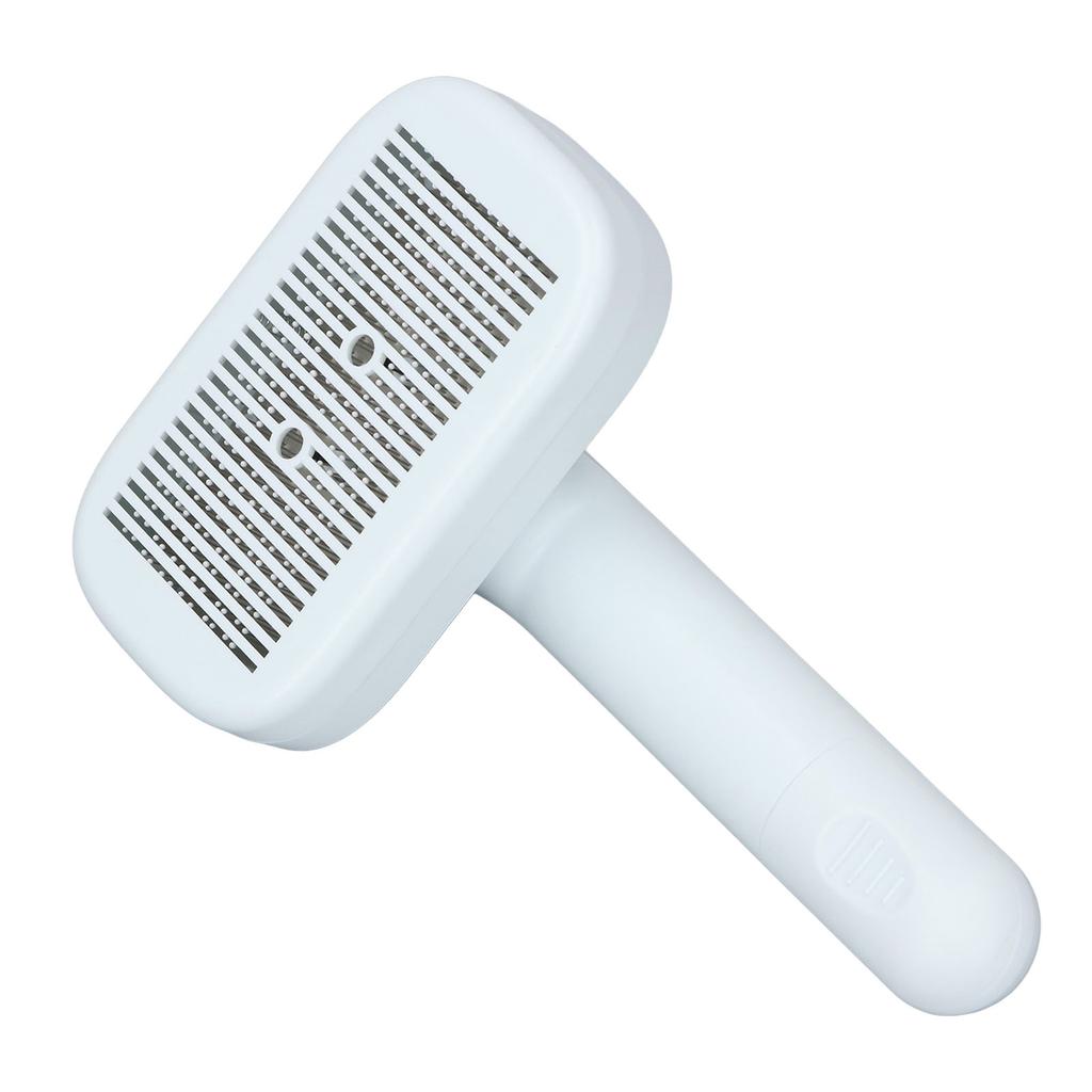 Pet Shedding Brush Self Clning Negative Ion Pin Comb Teeth   Effect Pet Grooming Hair Removal Brush for Cat Dog