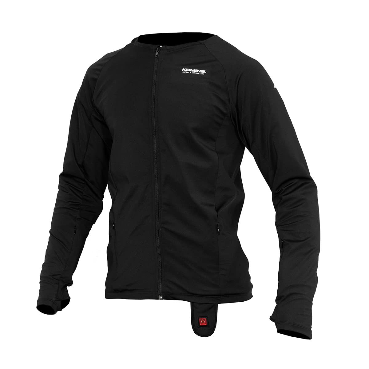 

Komine 12V WP Stretch Innerwear for Size M EK-317 E-Mid Motorcycles, Black, чёрный