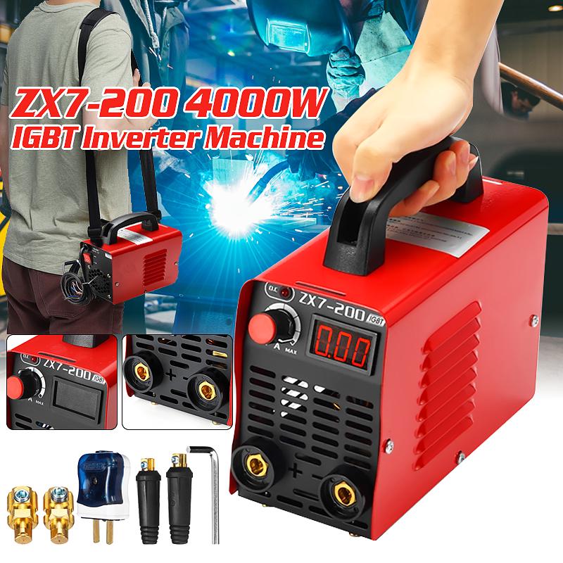 Electric ARC Welding Welder Inverter Machine Tools 4000W Handheld Mini MMA Kit