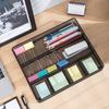 Amazon Basics Drawer Dividers, Storage Organizer with Dividers, Mesh, Black, 15cm X 6cm X 30cm