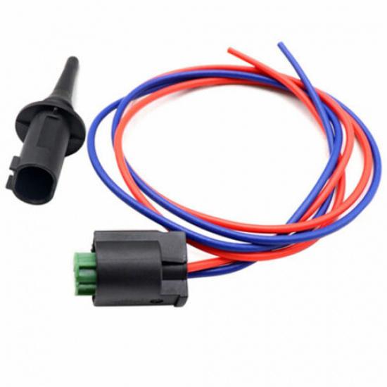 Outside Ambient Air Temp Sensor + Plug For Mercedes Benz W202 W204 W212 E C CLK