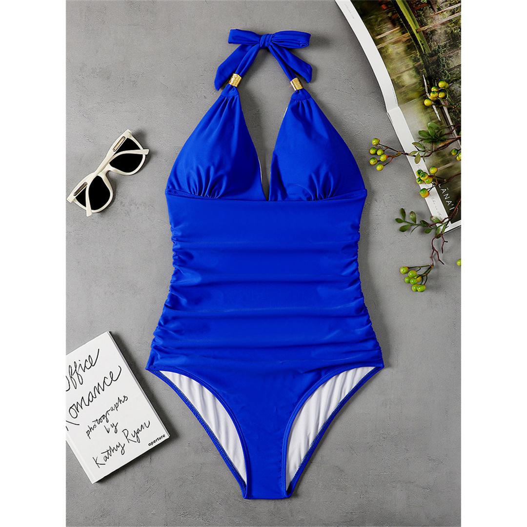 

Леопардовое монокини из змеиной кожи с глубоким V-образным вырезом и открытой спиной, женские купальники, цельный купальник, женский купальный костюм, купальный костюм для женщин L