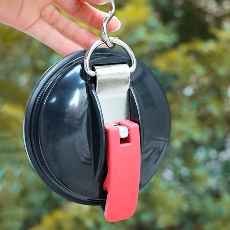 Multi Purpose Car Vacuum Suction Hook ABS PVC Construction Vacuum Mount Hook for Secure Mounting On Smooth Surfaces