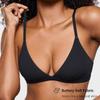 European Seamless Deep V Bra for Women Gathered Side Bust Coverage Anti-Sagging Daily Comfort Intimates