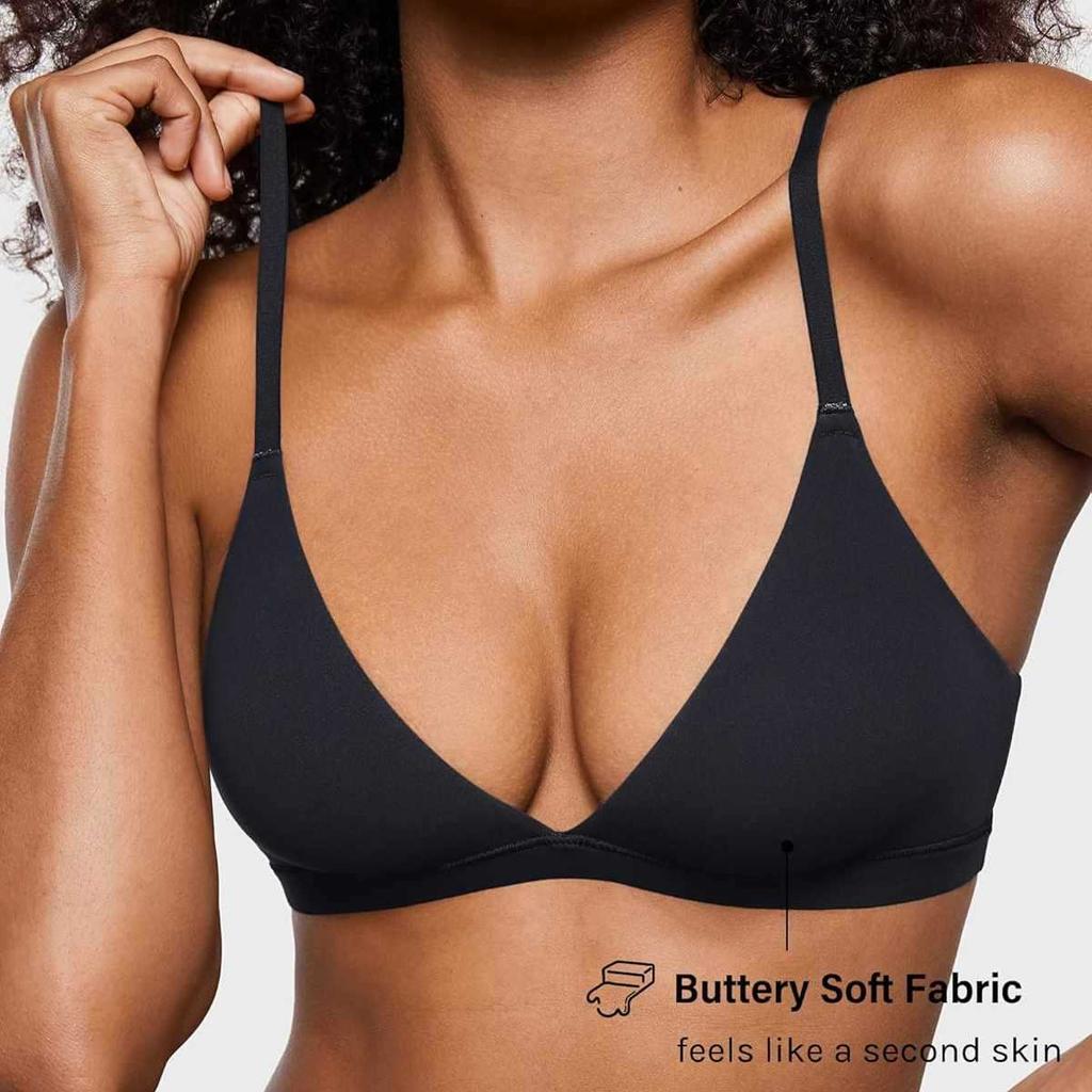European Seamless Deep V Bra for Women Gathered Side Bust Coverage Anti-Sagging Daily Comfort Intimates
