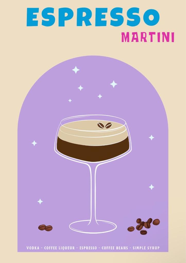 Poster Espresso Martini Bar