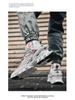 Men's Tech-Inspired Shock-Absorbing Razor Sneakers