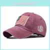 Baseball Washed Cap Old Letter Hat Cotton Material Protection Sun
