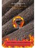 Mom's Fleece-Lined Cotton Pants, Thickened Straight-Leg, Warm Autumn/Winter Trousers for Middle-Aged/Elderly Women.