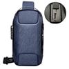 Li Shen Men's USB Charging Crossbody Chest Bag