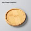 Retro Podstawka pod kubek i Taca na doniczkę z bambusa - Kreatywne Maty Stołowe i Dekoracyjne Puzzle DIY