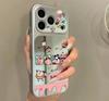 Applicable to iphone11pro sleeping small new 11 cartoon large window mobile phone case iPhone11 two-in-one mirror