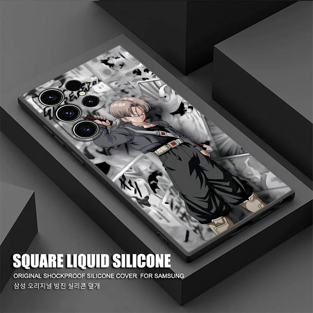 Dragons Balls Z Super Goku Anime Phone Case For Samsung Galaxy S25 S24 S23 S20 S21 FE S26 S22 Ultra 5G S26 Plus S25FE Soft Cover