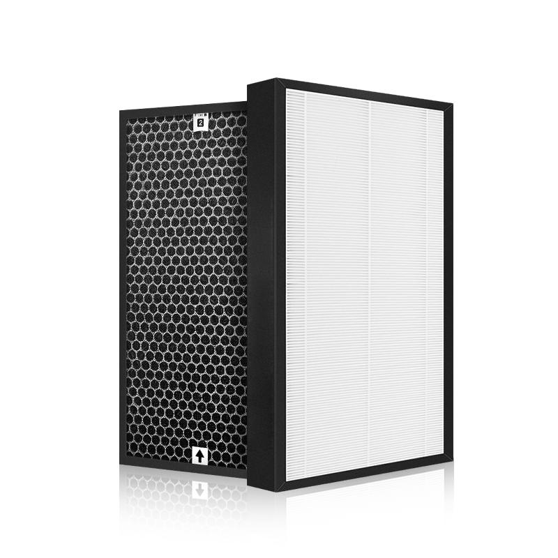 Custom Air Purifier Parts HEPA Filter Activated Carbon Filter For Tefal XD6060F0 PU4025 PU4015 Deodorizing Replacement Filter