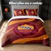 AS Roma Design Bed Bedding Set 1 Duvet Cover + 2 Pillowcases Soft Breathable Household Bed Linens